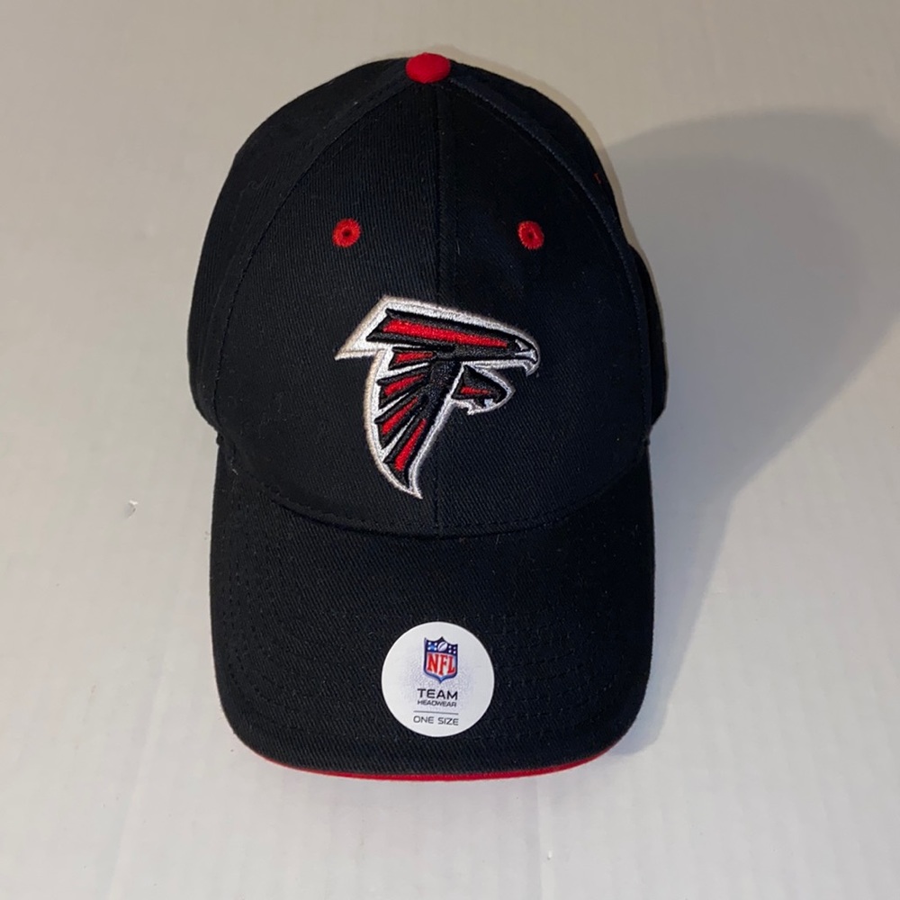 NFL Team Apparel Atlanta Falcons Velcro Back Cap Hat